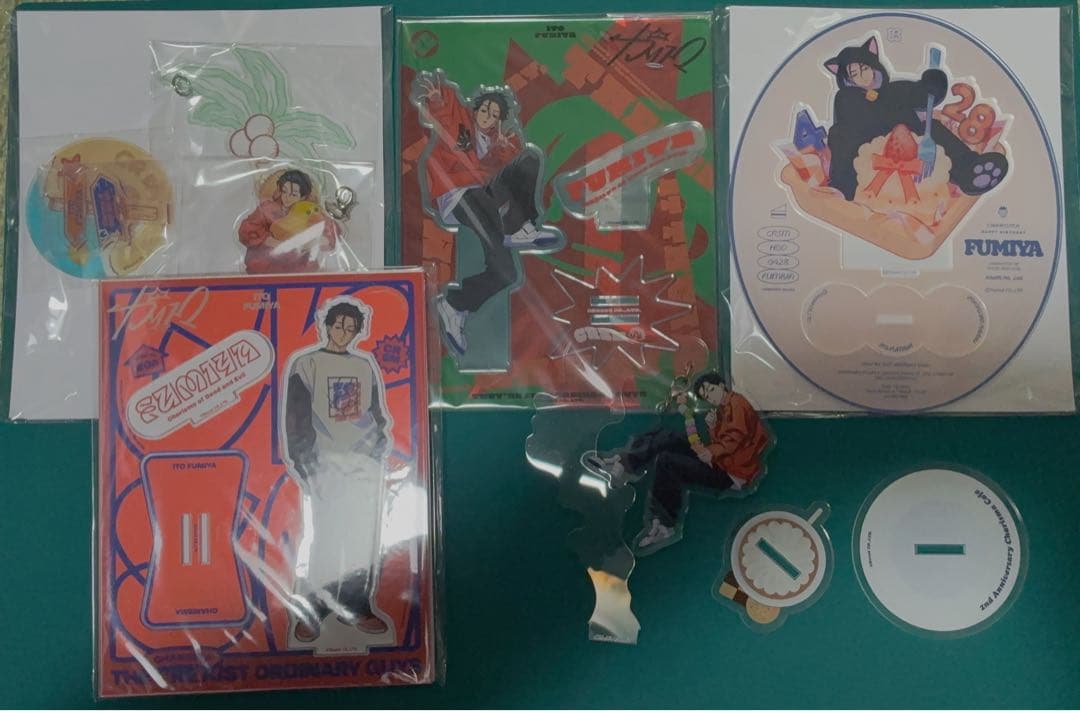 伊藤ふみや アクリルスタンド16点セット おまけ付き - メルカリ
