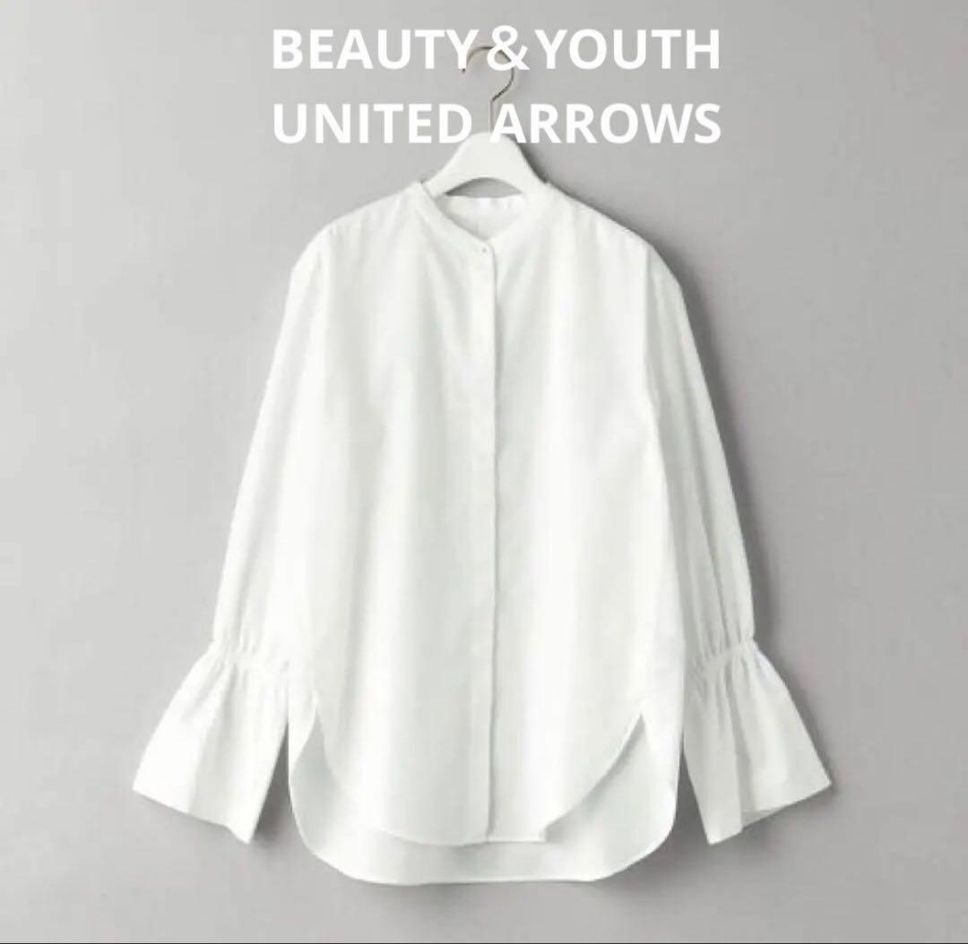 あやぽん＊ビューティ＆ユースユナイテッドアローズギャザースリーブシャツ