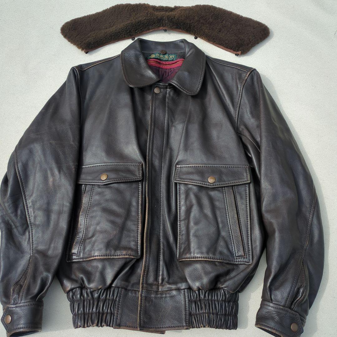 う*ん様 ペアスロープ PAIR SLOPE レザージャケット PAIR SLOPEペアスロープ革ジャン本革Mサイズシングルライダース