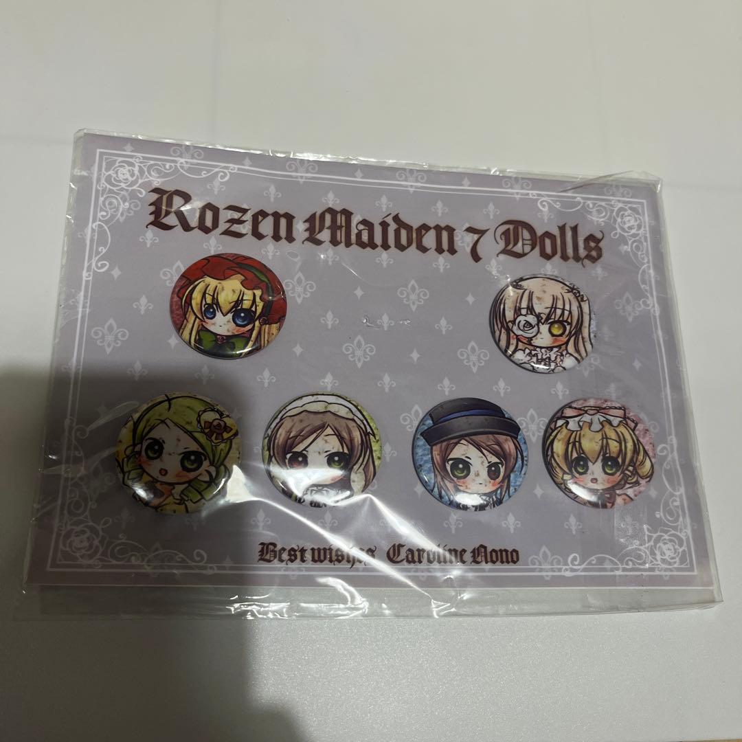 ローゼンメイデン 缶バッジ 缶バッジセット - メルカリ