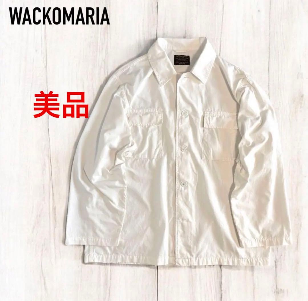 WACKOMARIA ワコマリア コットン ワークシャツ (S)