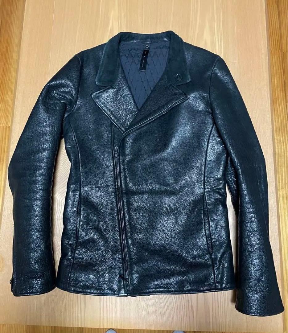 wjk ダブルライダース Mサイズ キルティング裏地Wジップ