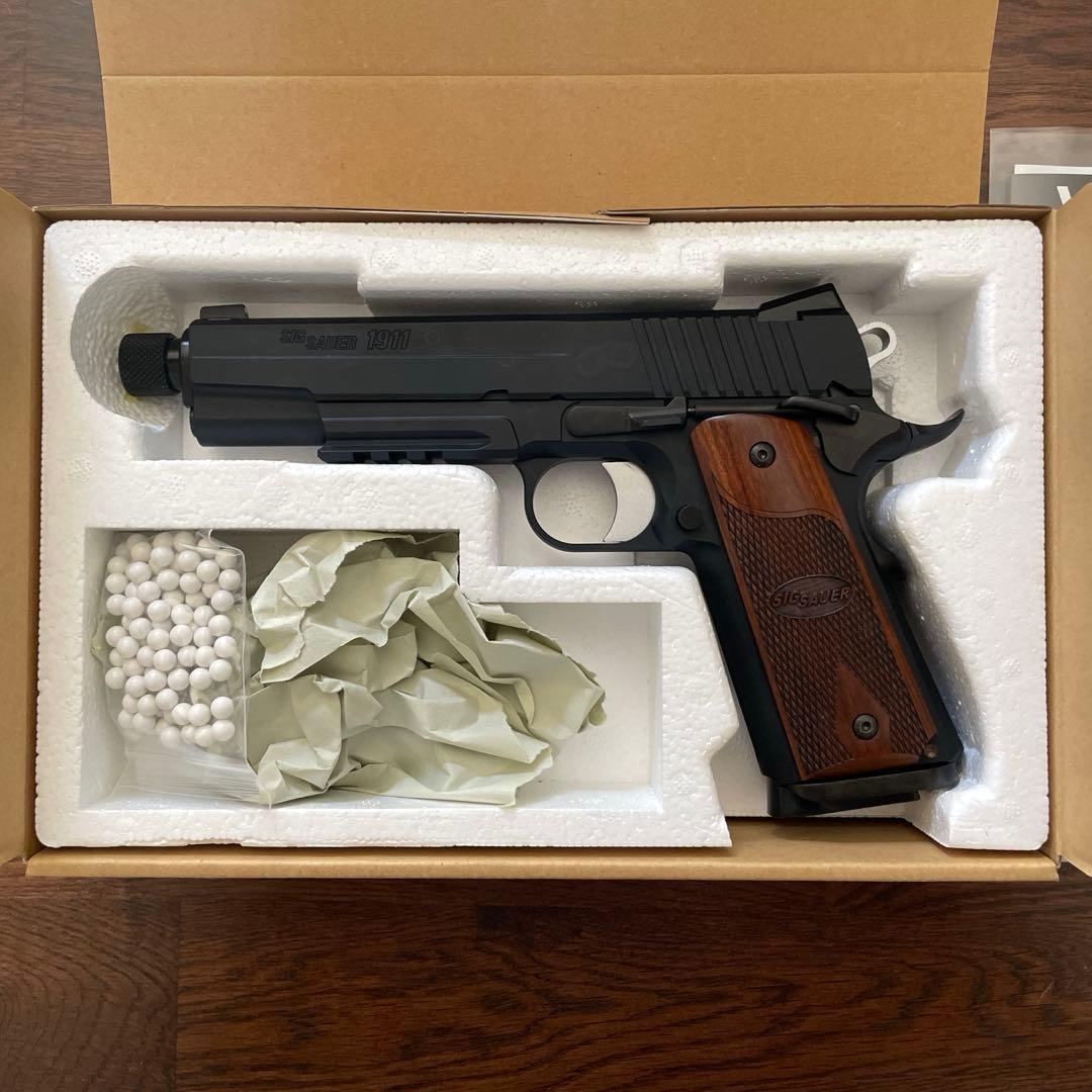 WA ウエスタンアームズ　sig1911ブラックウォーター/アルタモントグリップ いよいよ残りわずか「WA SIG1911 ブラックウォーター アルタモント