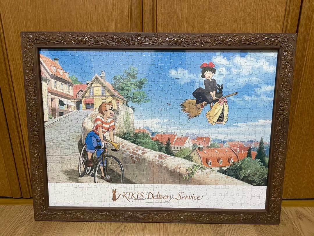ジグソーパズル(額入り完成品) 魔女の宅急便  43.5×58.5cm