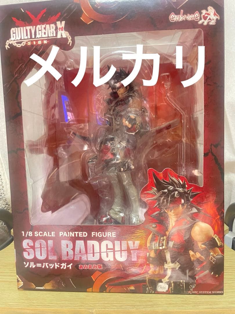 【あみあみ版】 ギルティギアXrd ソル=バッドガイ 1/8 フィギュア GUILTY GEAR -STRIVE- アクションフィギュア ソル=バッドガイ