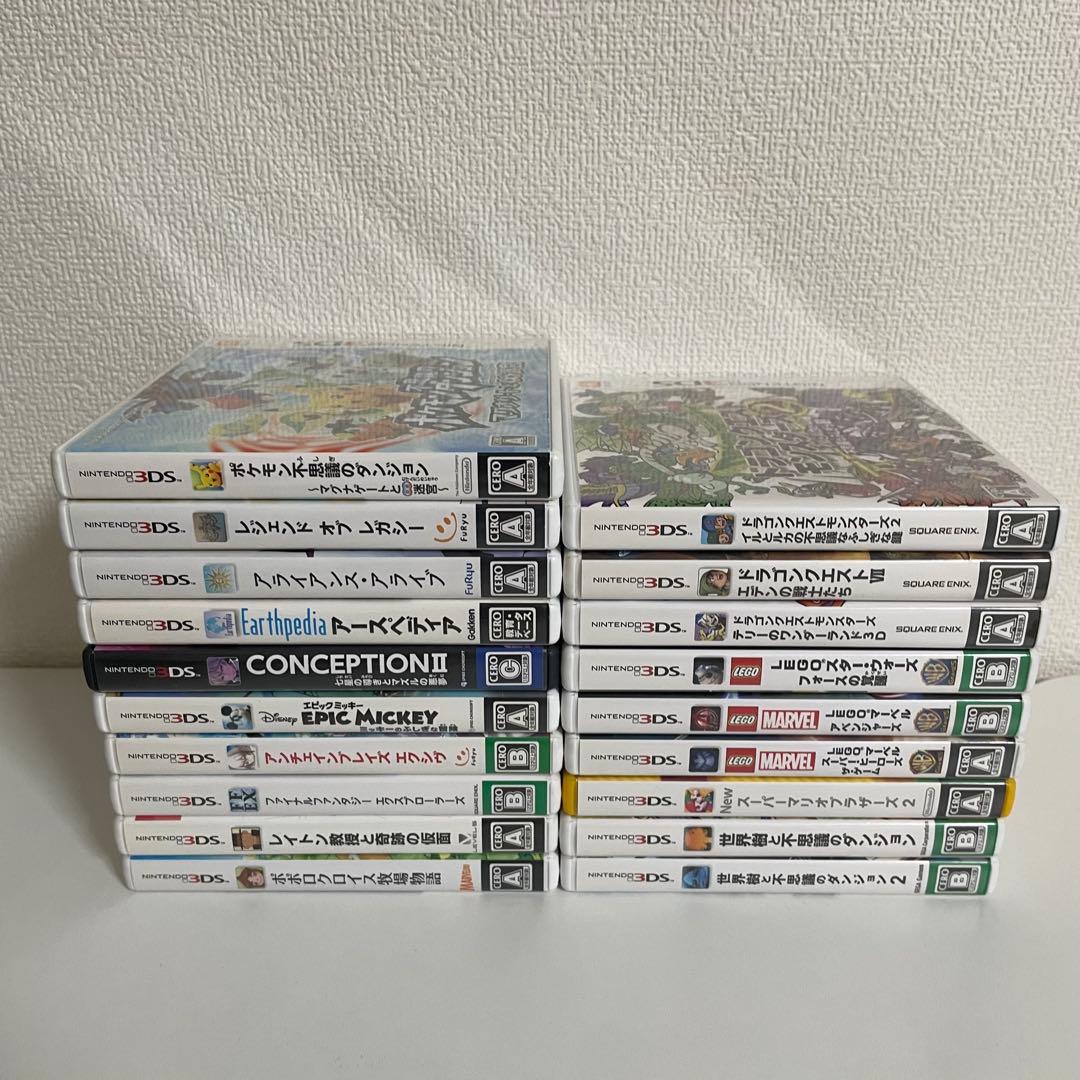 ニンテンドー3DSソフト19本セット - メルカリ