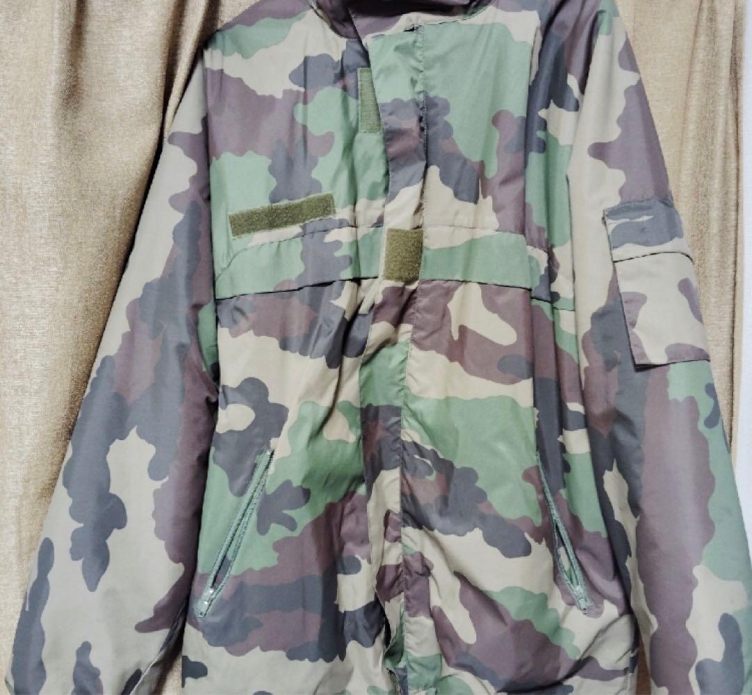 迷彩ジャケット フリースライニング