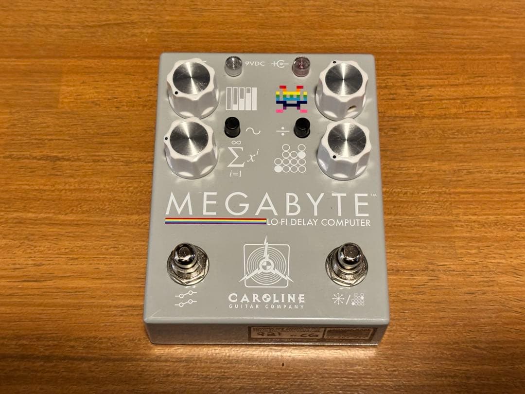 Caroline MEGABYTE ディレイペダル
