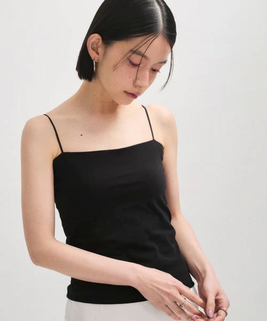 【OUR WACOAL×ADAM ET ROPE'】ベアトップキャミソール