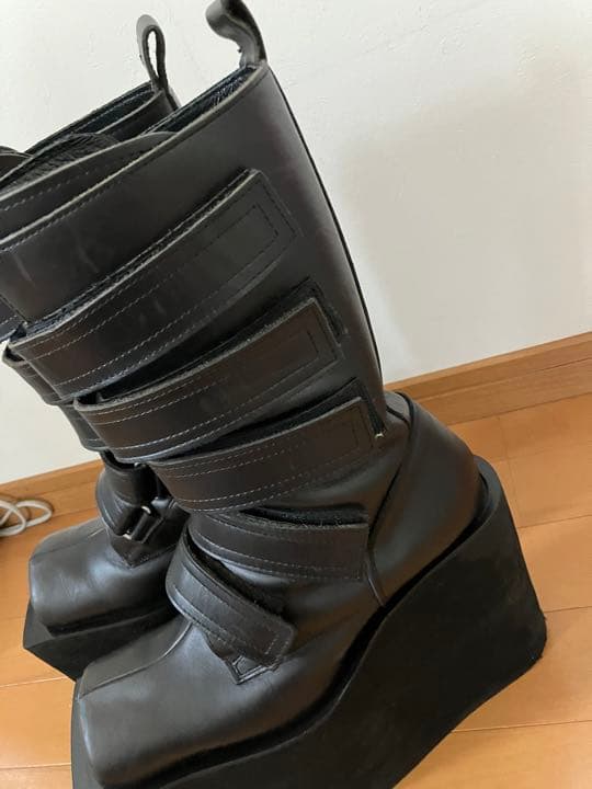 久我浩二 Koji kuga コージ・クガ 厚底ブーツ メンズ Mサイズ - メルカリ