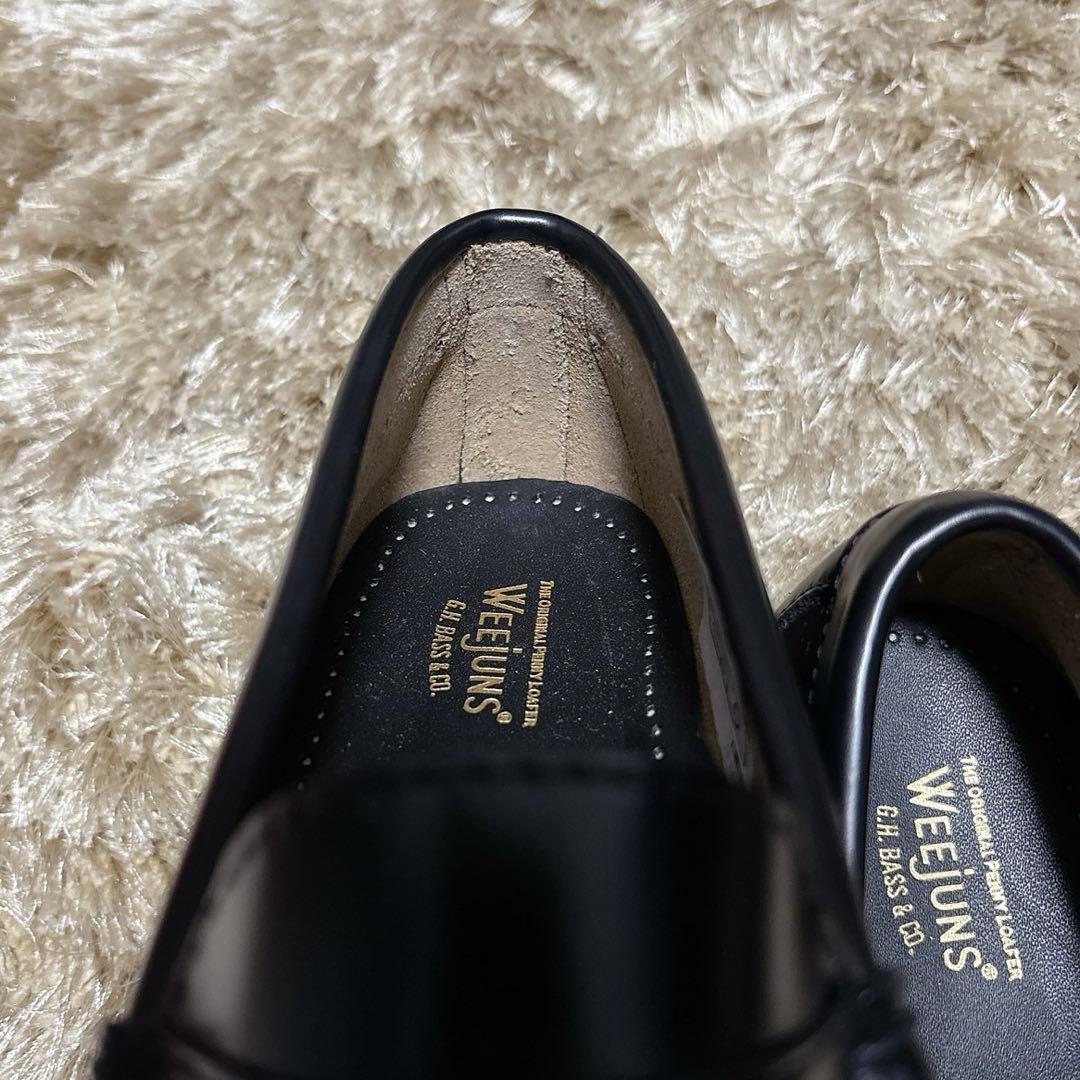 ロネ　G.H.BASS WEEJUNS ローファー 厚底 black