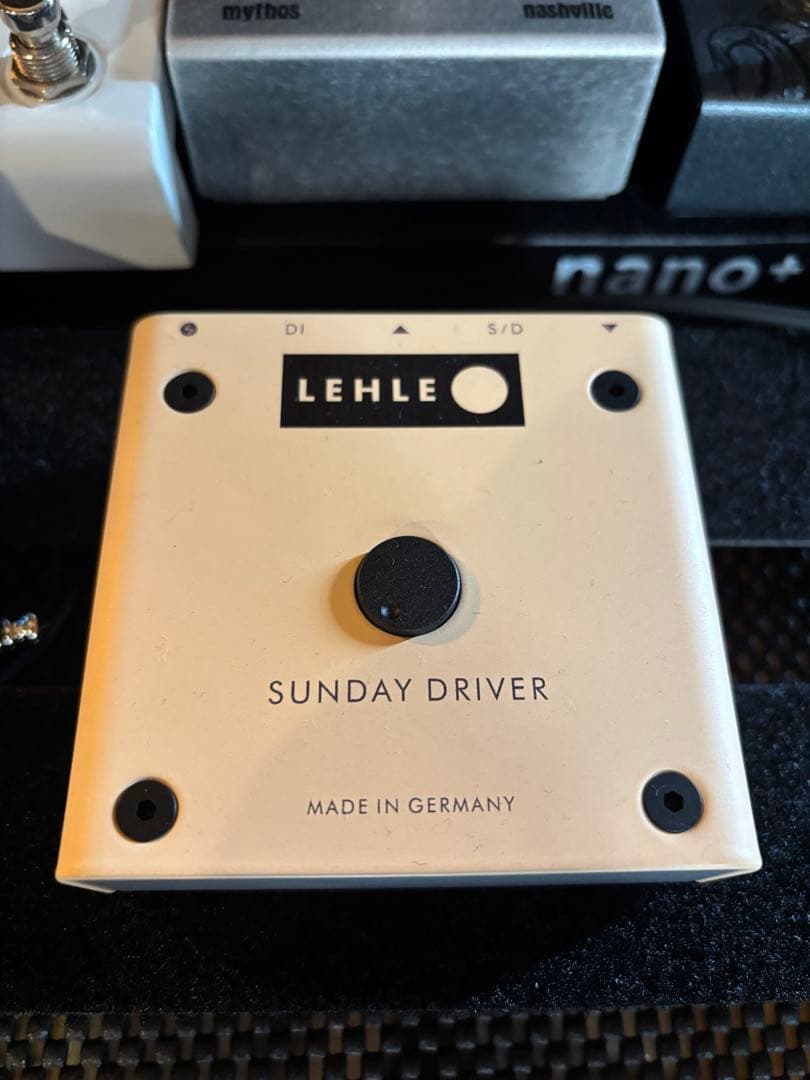 LEHLE SUNDAY D ⅱ ギターエフェクター LEHLE SUNDAY DRIVER SW II（リール）バッファー ブースター ｜イケベ