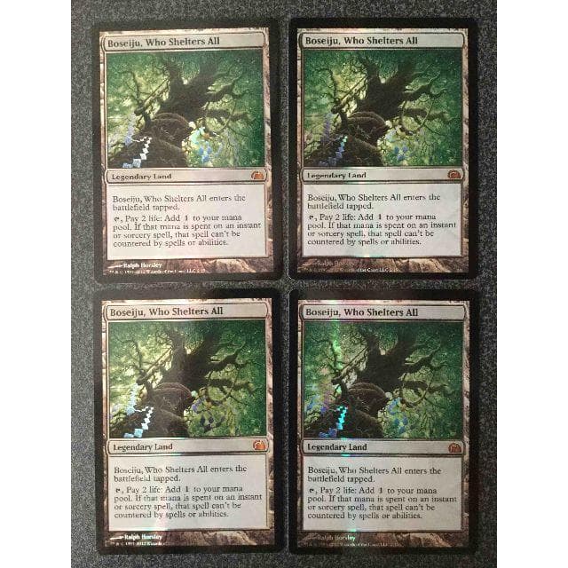 MTG V12 FtV すべてを護るもの、母聖樹 英語 Foil 3枚