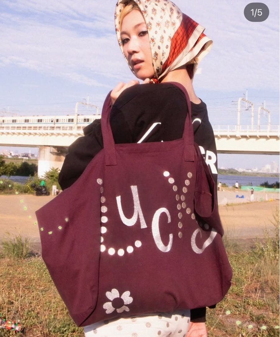 naviverse Lucky Tote Bag 黒 トートバッグ ナビバース - メルカリ
