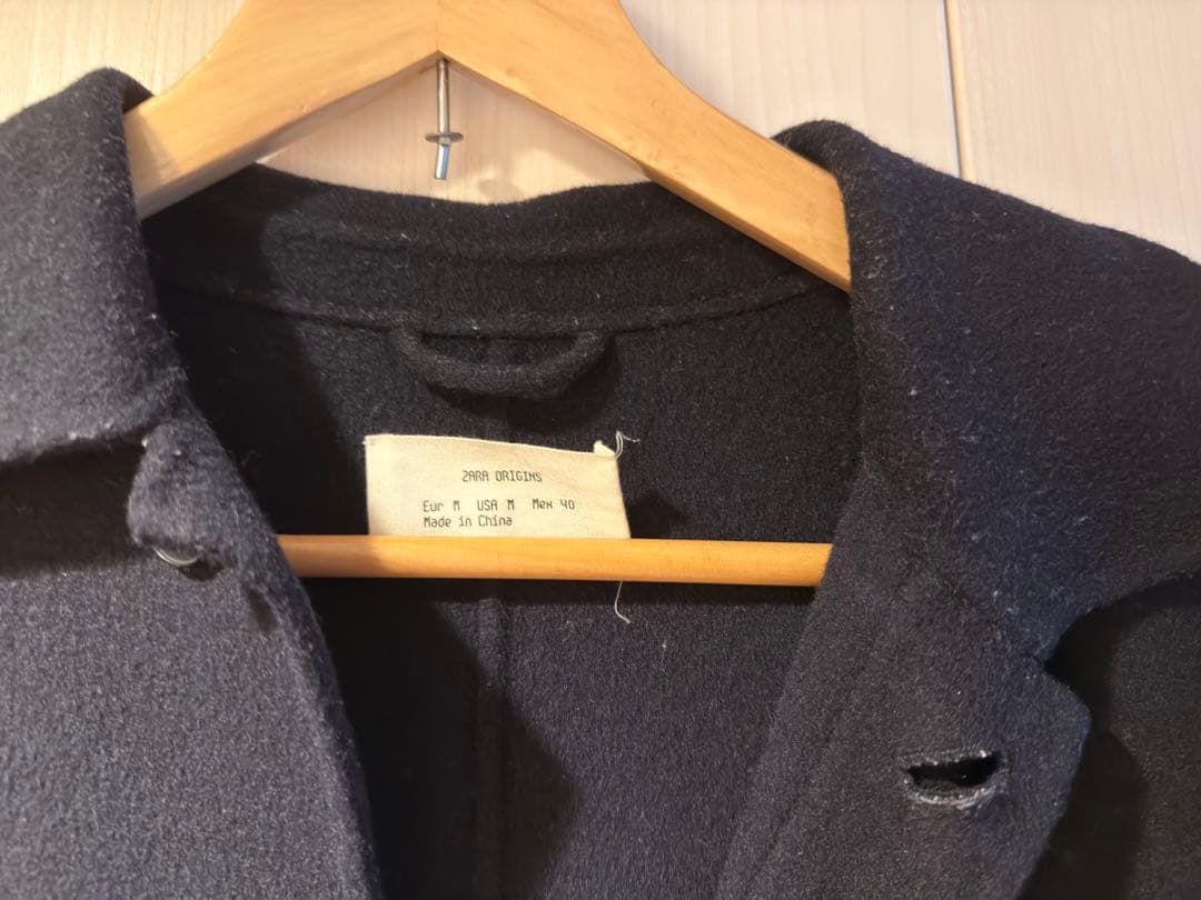 ZARA ORIGINS (ザラ オリジンズ) 100%ウール シャツジャケット - メルカリ