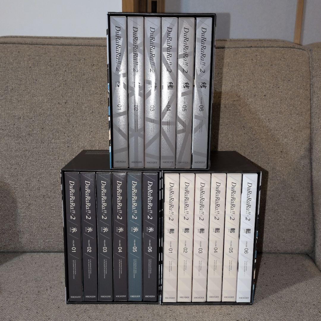 【Blu-ray】デュラララ!!×2 承転結 全巻セット 収納BOX付き