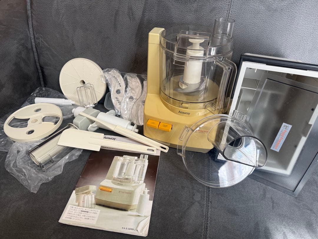 もんちっちです　アムウェイ　フードプロセッサ　Amway 取扱説明書