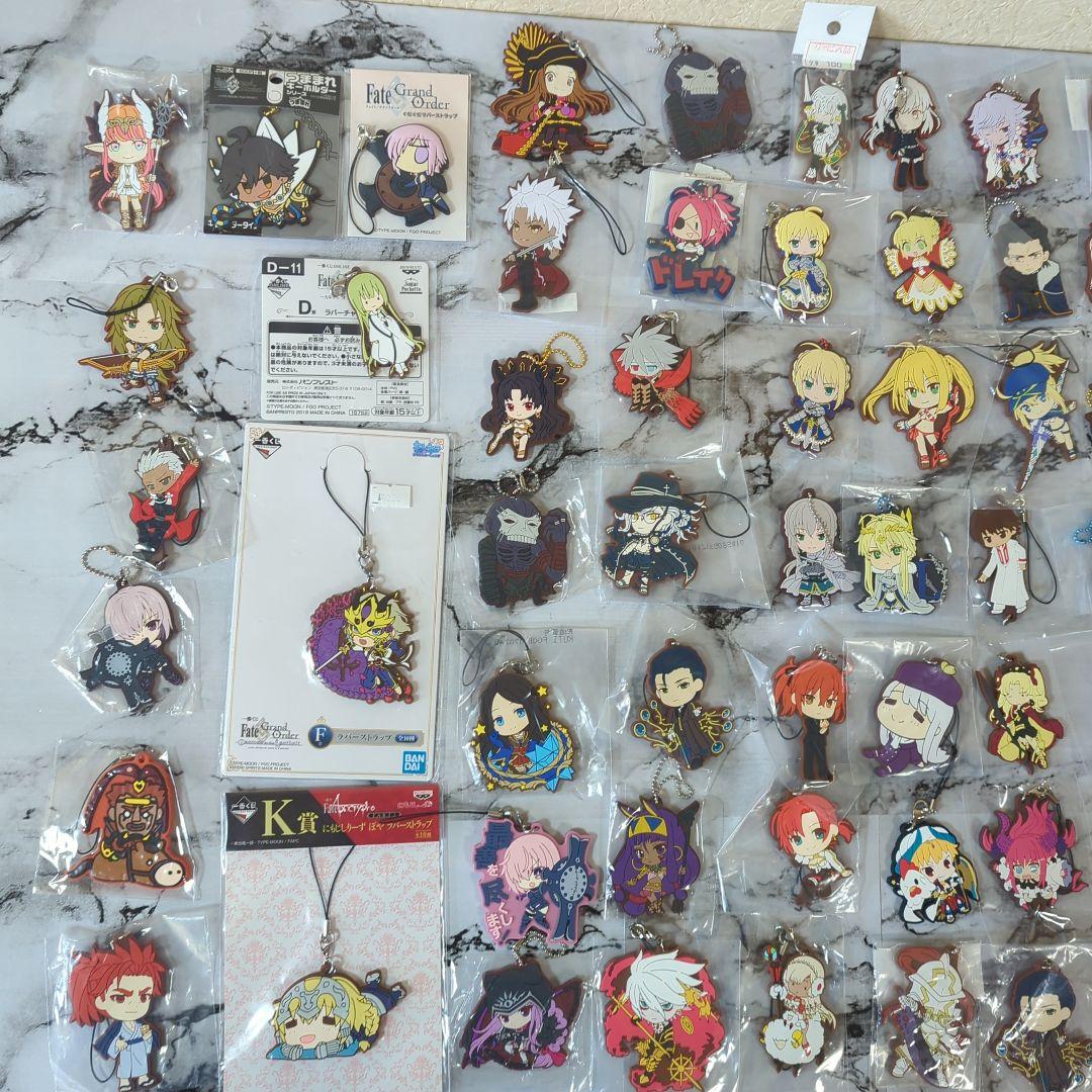 Fate FGO ラバーストラップ ラバスト まとめ売り - メルカリ