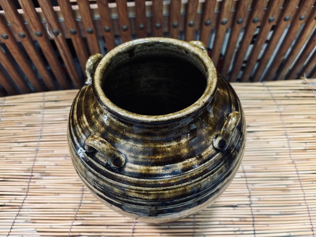 投売りの半額にしました。 超珍品 島田の 志戸呂焼き( 祖母焼 )希少