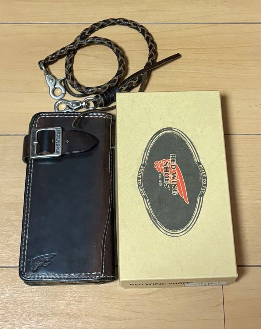 RED WING SHOES 長財布 ダークブラウン