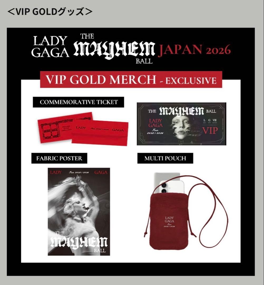 Lady Gaga The MAYHEM Ball vipグッズ - メルカリ