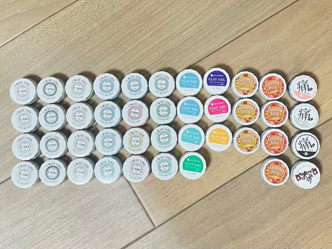 ネイル工房 ジェルネイル クレイジェル まとめ売り