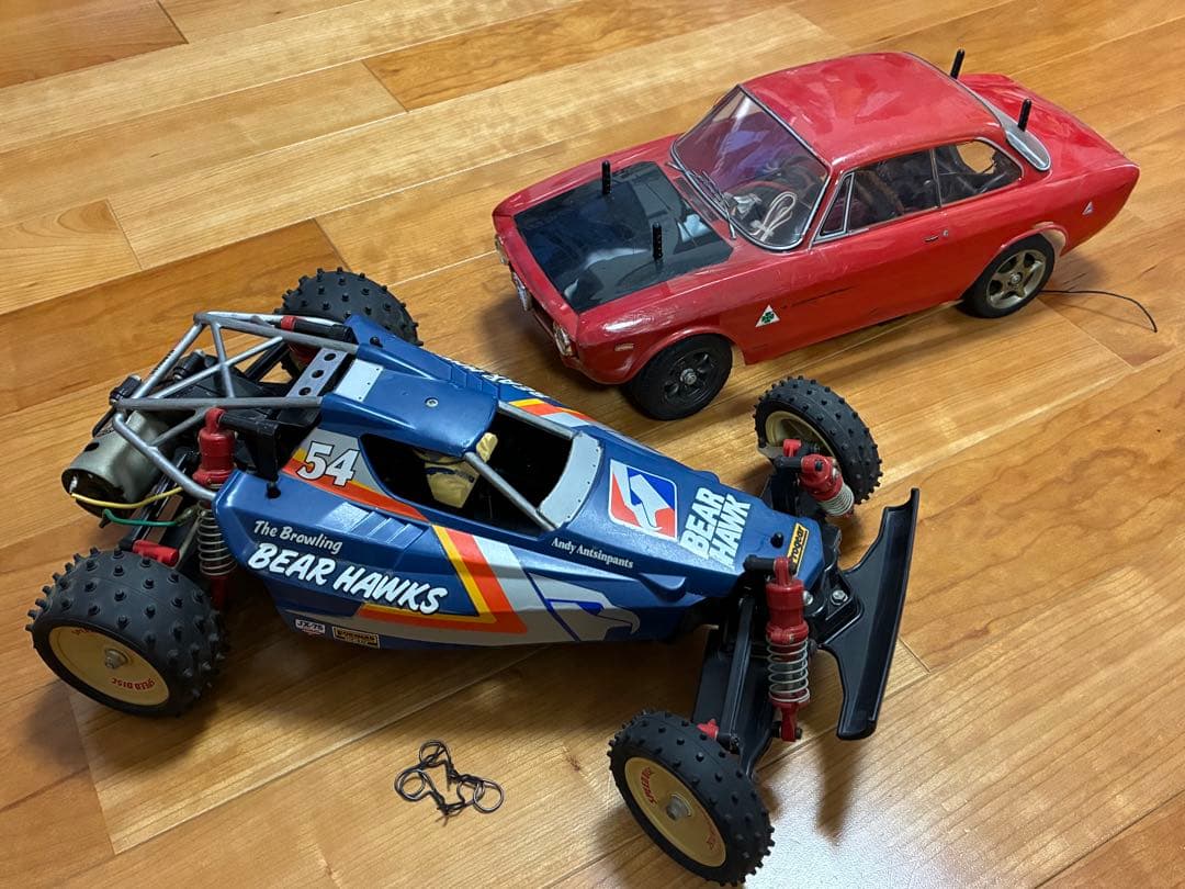 【ジャンク】【当時物】田宮　ベアホーク　アルファロメオGTA