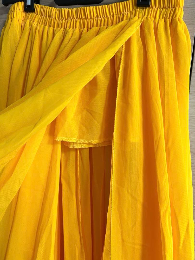 ベリーダンス 衣装 Amr Naser エジプト製 ゴールド 黄色 - メルカリ