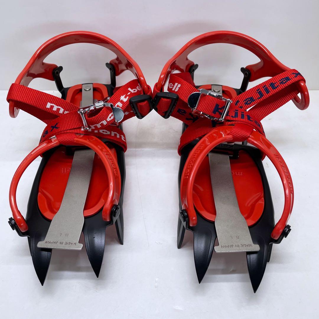 モンベル カジタックス LXT-10 アイゼン 10本爪 M/L 未使用品 - メルカリ