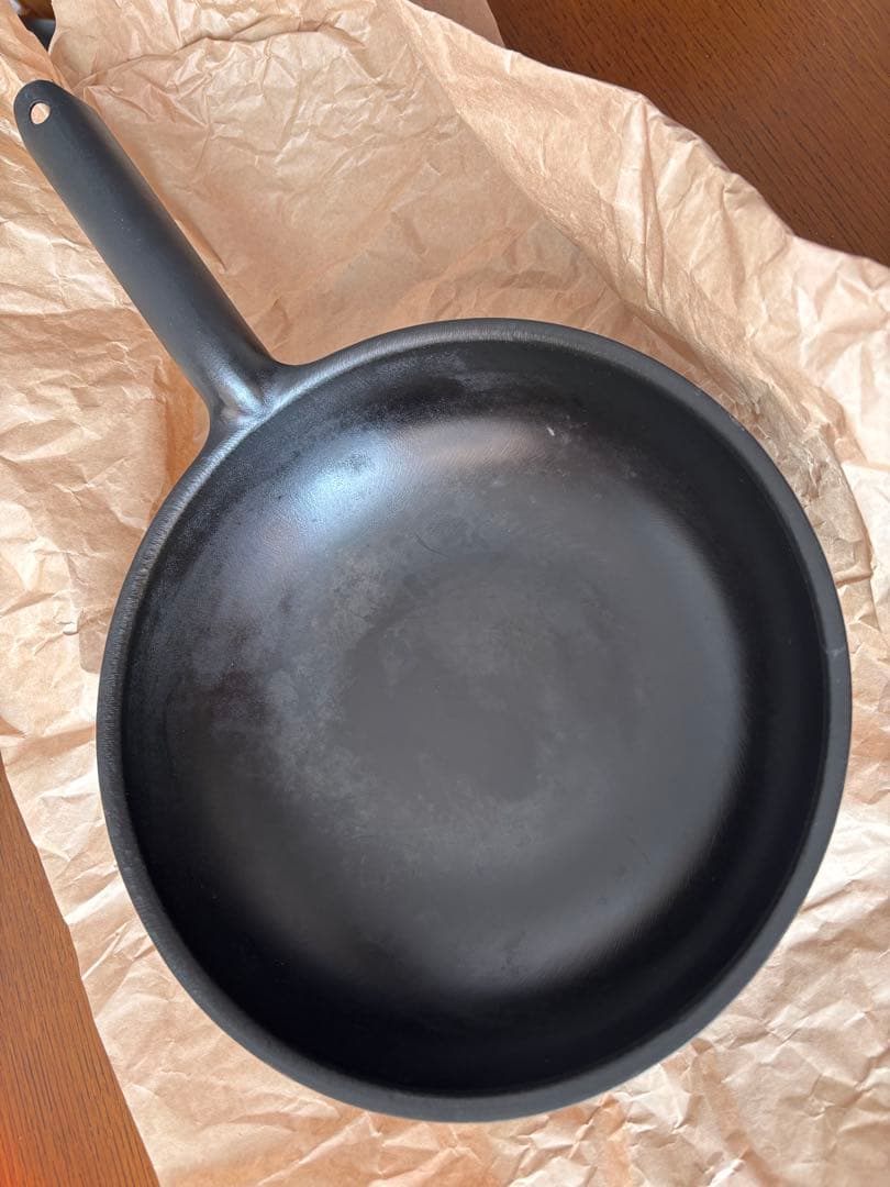 錦見鋳造株式会社　魔法のフライパンの北京鍋29cm