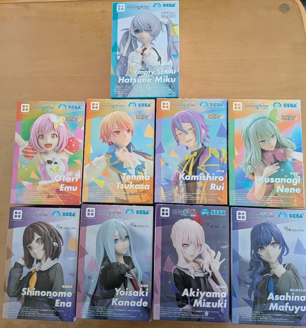 プロジェクトセカイ カラフルステージ！ feat. 初音ミク 9点セット プロジェクトセカイ カラフルステージ！ feat. 初音ミク』カード付き