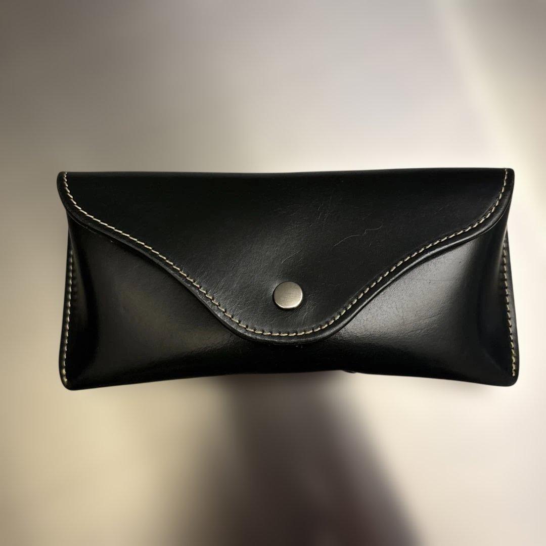 WhitehouseCox ホワイトハウスコックス メガネケース ダークグリーン