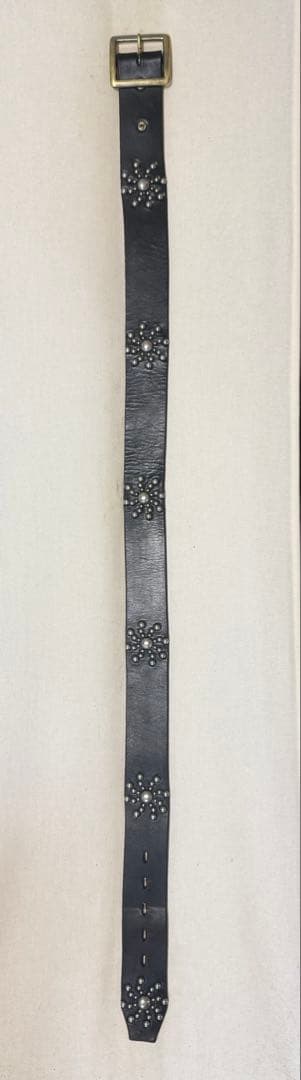 美品⭐️HTC⭐️サンバーストベルト⭐️ブラックレザー×シルバー