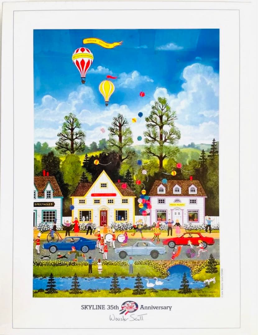 日産 スカイライン 35th アニバーサリー パズル　ハコスカ・ケンメリ・R32