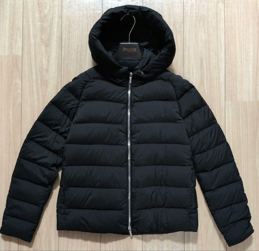 最終値下げ　MOORER ムーレー フード付きレディースダウン サイズ40