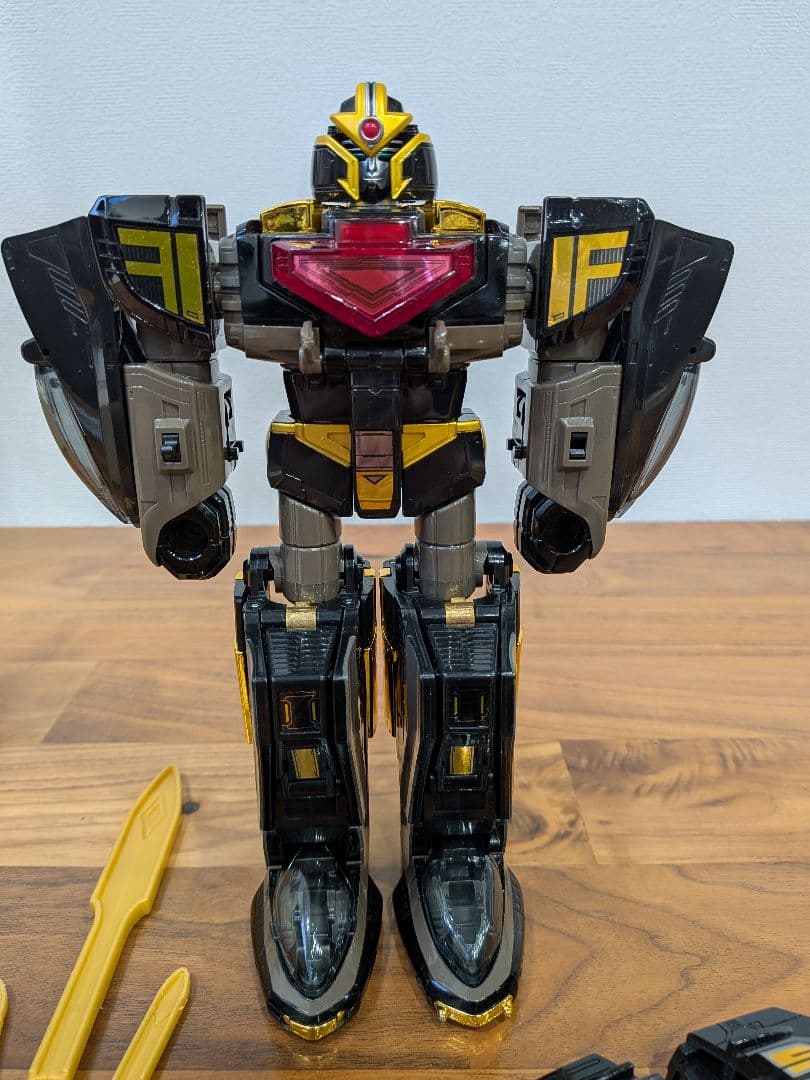 開封済・中古・ジャンク】DXブラックフォーメーション 未来戦隊タイム