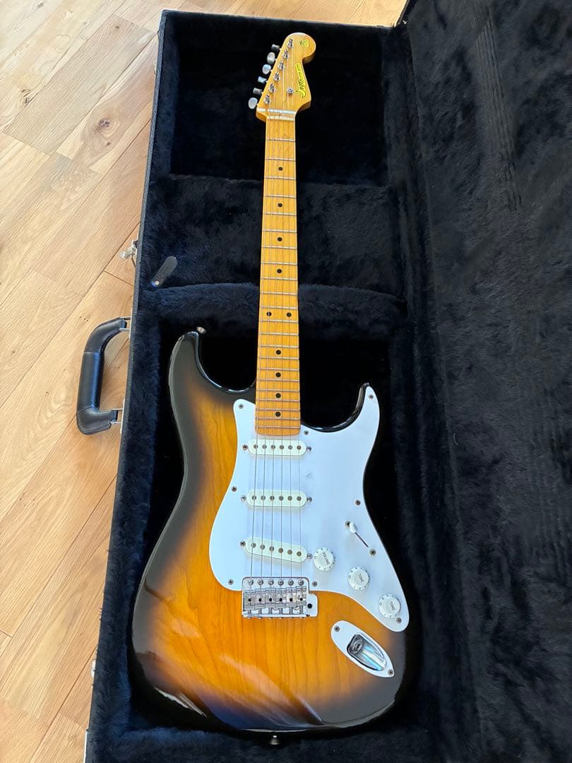 MoonギターST-281LF オールラッカーLINDY FRALIN PU