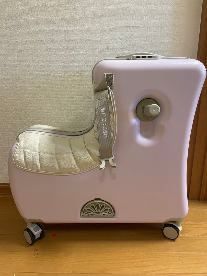 のりっこ　プレミアム子供用キャリーケース ピンク