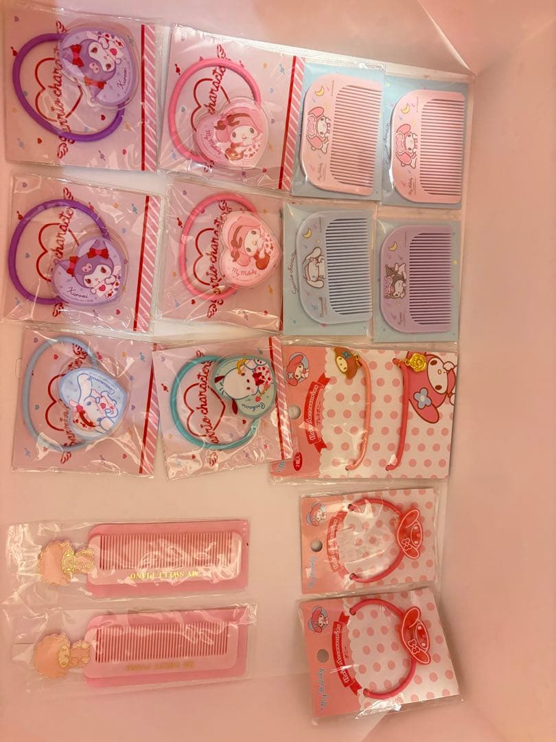 サンリオ ヘアクリップ マイメロ マイメロディ シナモロール クロミ