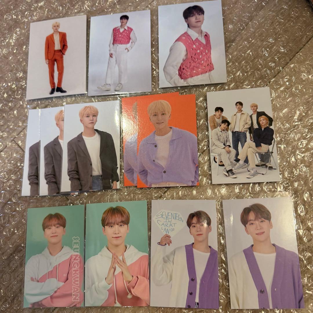 seventeen セブチ トレカ スングァン まとめ売り - メルカリ