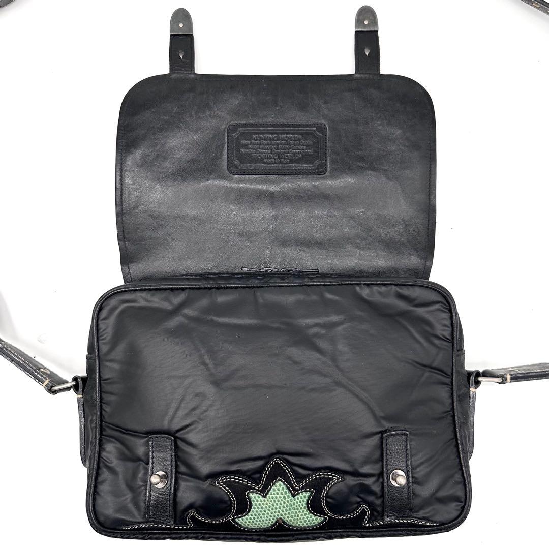 希少✨ハンティングワールド ショルダーバッグ コンチョ バチューサー