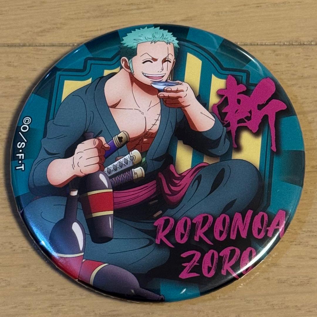ワンピース 輩缶バッジ 第29弾GOURMET ゾロ - メルカリ