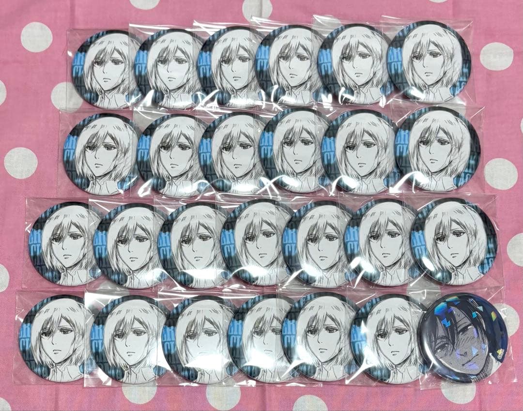 進撃の巨人 witstudio 缶バッジ ミカサ - メルカリ