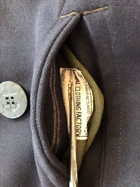 30’s U.S.NAVY 4Pocket Pea-Coat 13星pコート実物