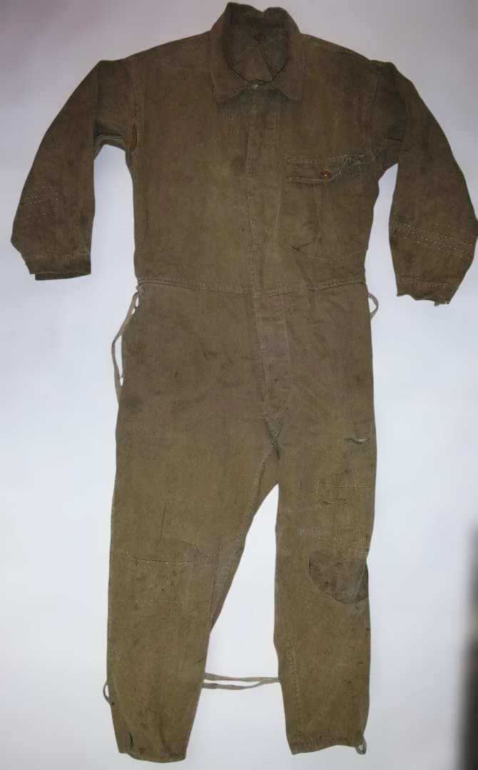旧日本軍　陸軍？海軍？　戦闘服　作業着　ツナギ　制服　軍服