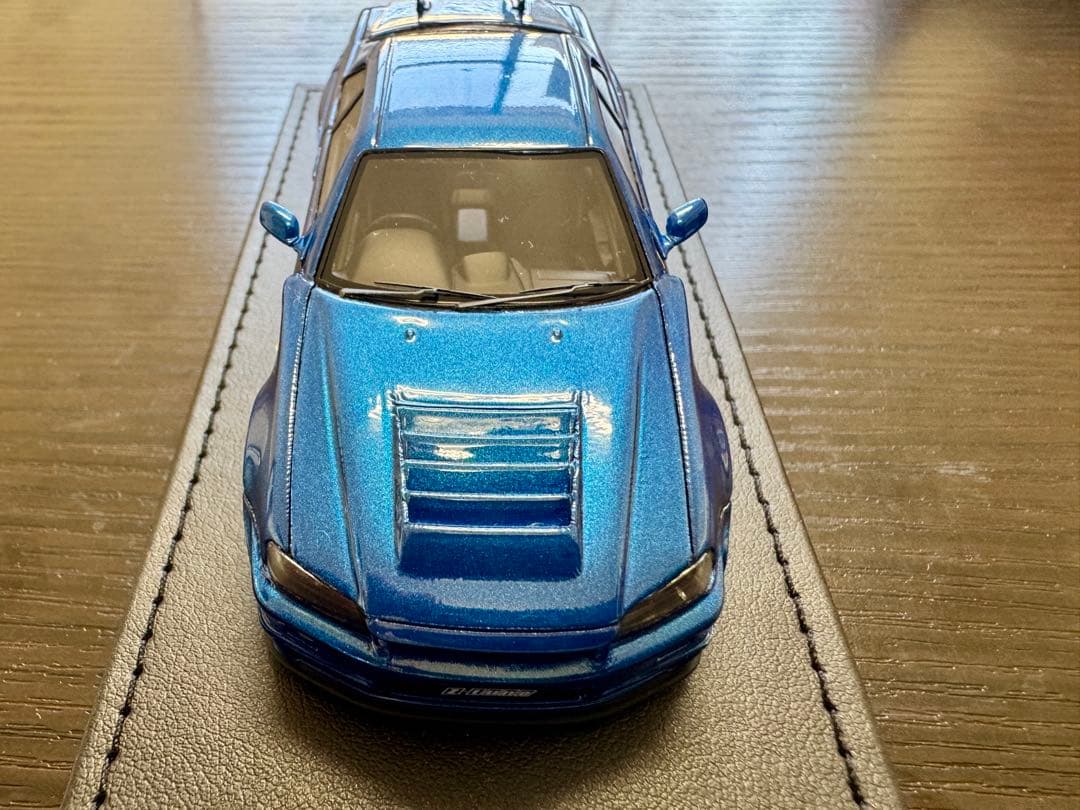 ignition model製Z-tune BNR34 ベイサイドブルー1/43