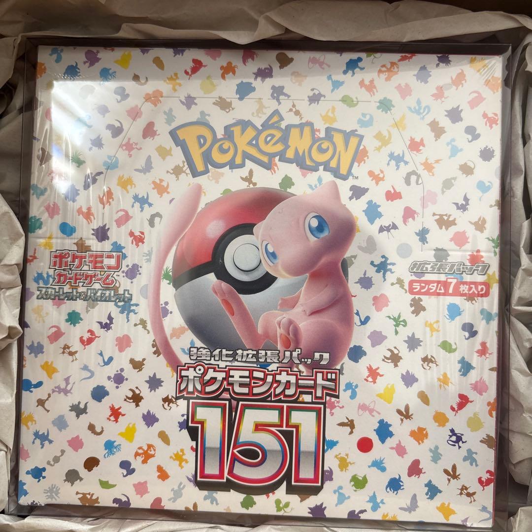 ポケモンカード 151 未開封　シュリンク付き