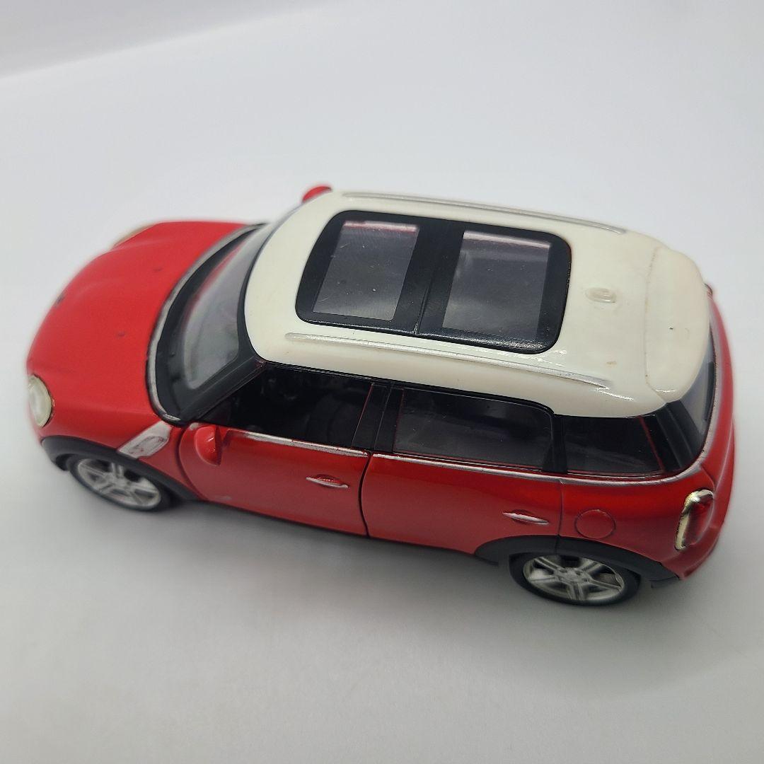 ジョーゼン ミニカー キャストワールド ミニクーパー 赤【中古】【美品