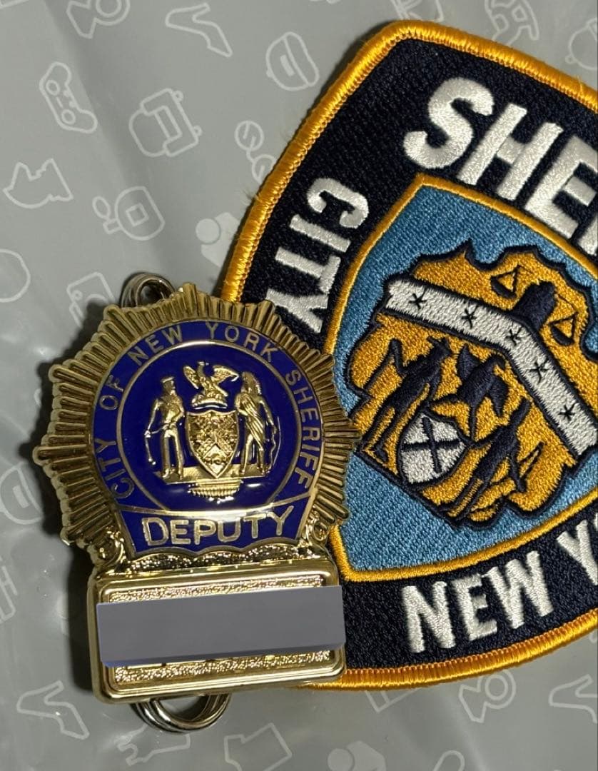 ニューヨーク市保安官事務所(NYCSO)　レプリカバッジ