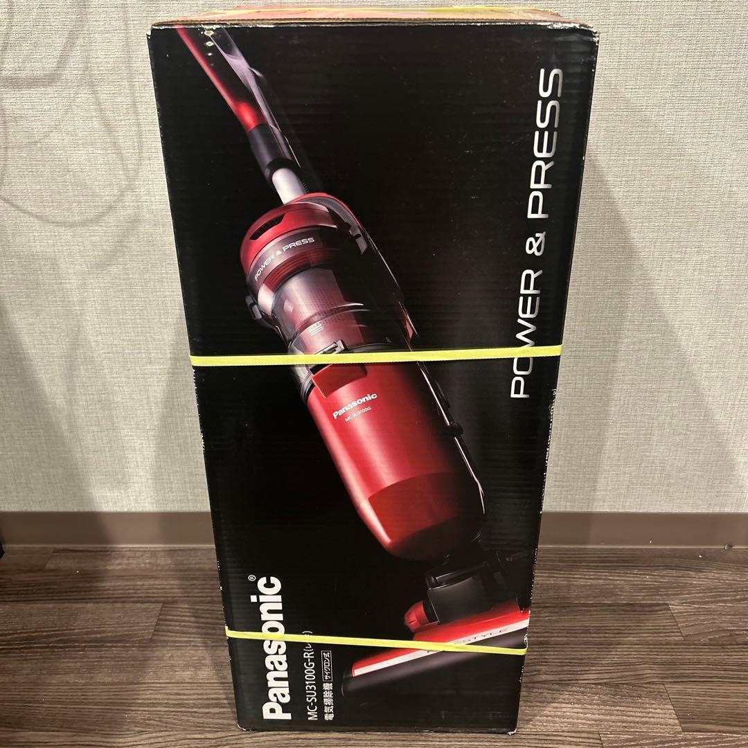 パナソニック 電気掃除機 サイクロン MC-SU3100G-R